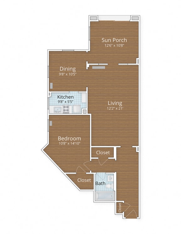 Washington, DC Studio, 1 & 2Bedroom Apartments Chalfonte
